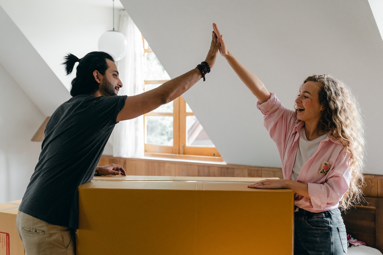 couple moving in